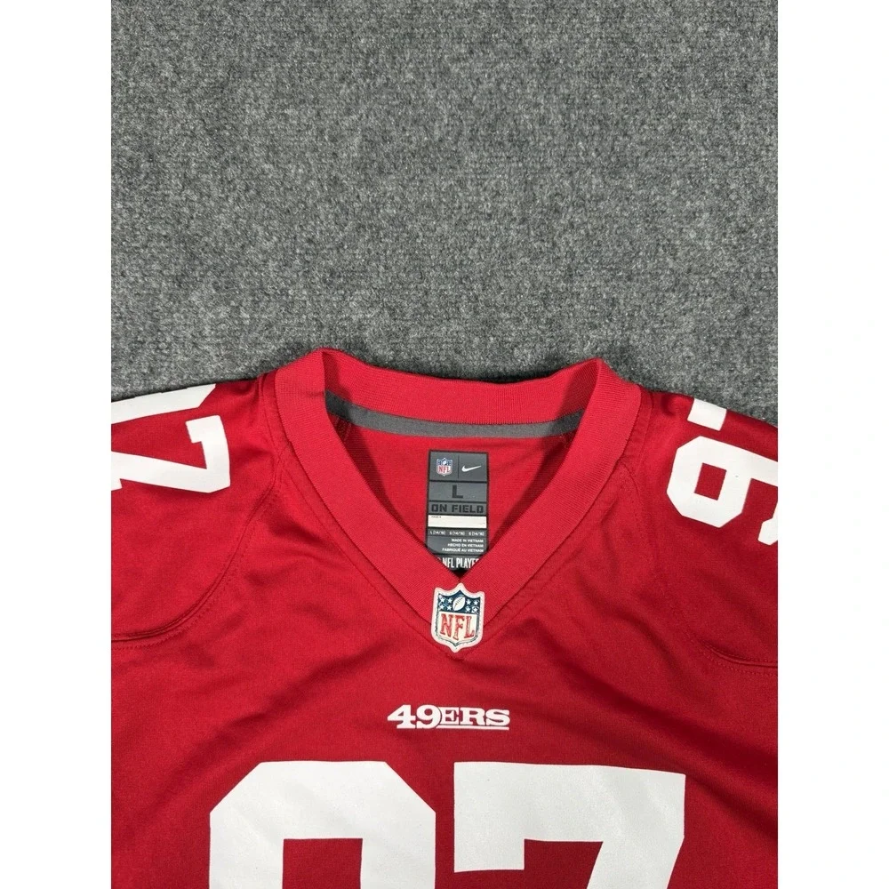 Nike San Francisco 49ers Nick Bosa #97 NFL Game Jersey Youth Large (14-16) Red